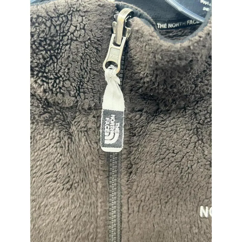 The North Face Women's Fleece Jacket Brown Full Zip‎ Soft Warm Medium